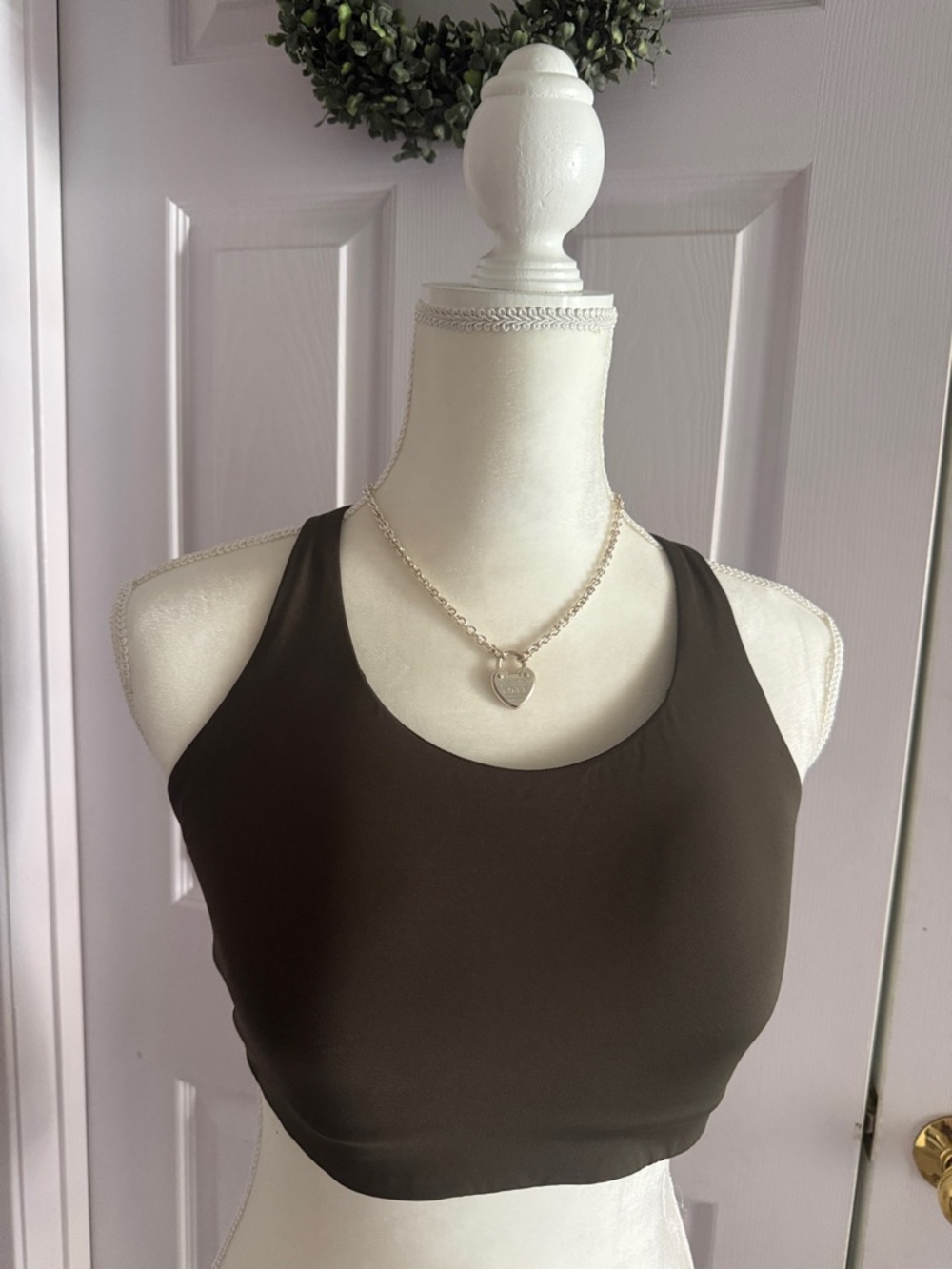 Lululemon Energy High Support Athletic Bra in Olive Green🌻